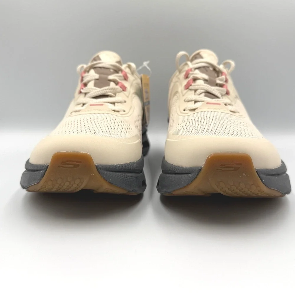 Skechers Glide-Step Altus Natural/Grey Slip-Ins Air-Cooled Memory Foam Women's 8 - Picture 10 of 16